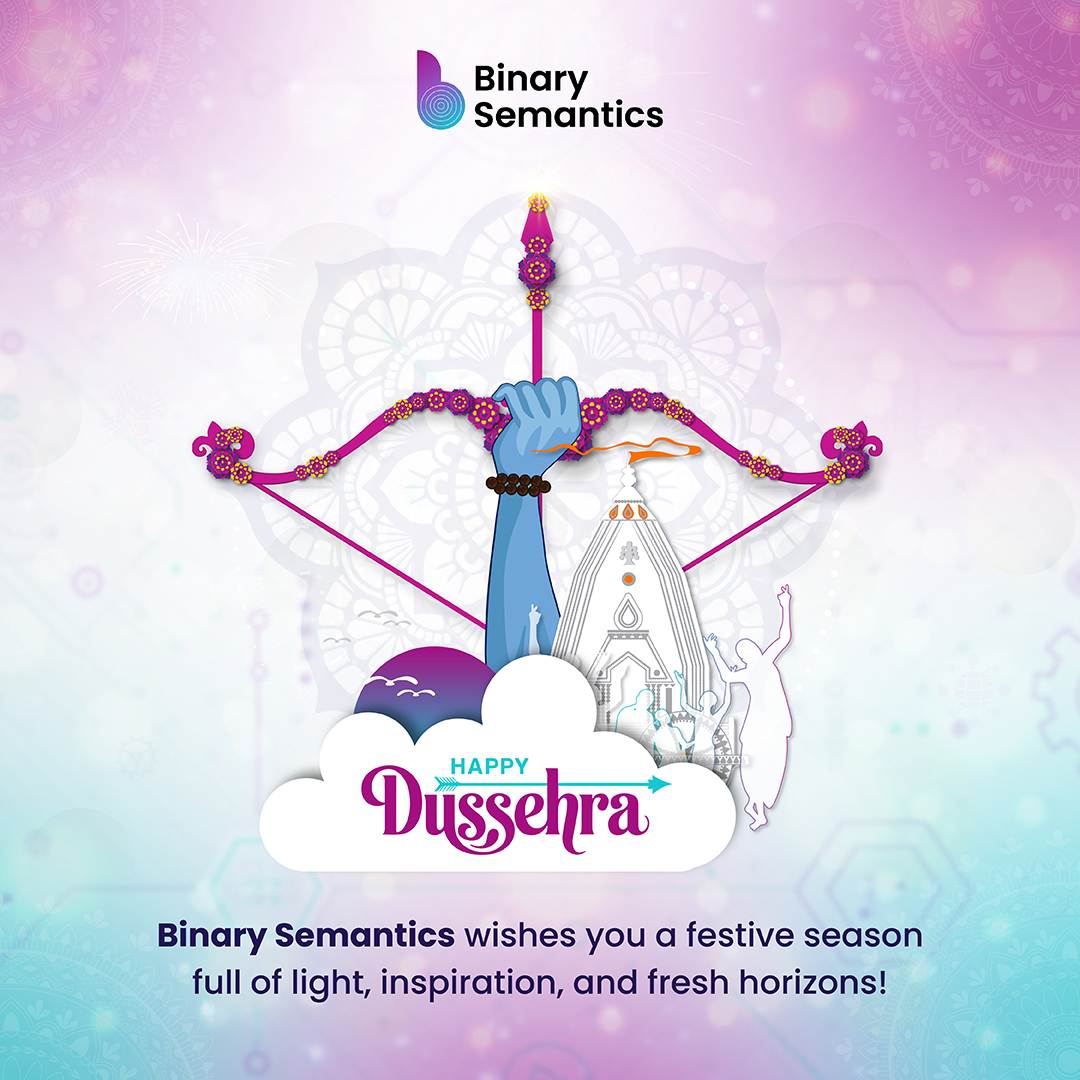 BinarySemantic's tweet image. Celebrating a season of Prosperity, Positivity, Purpose!
Binary Semantics extends warm wishes for a joyful Dussehra to all. May this festival of triumph illuminate paths, inspire fresh ideas, and foster meaningful progress in every endeavor.
#HappyDussehra #HappyDussehra2025