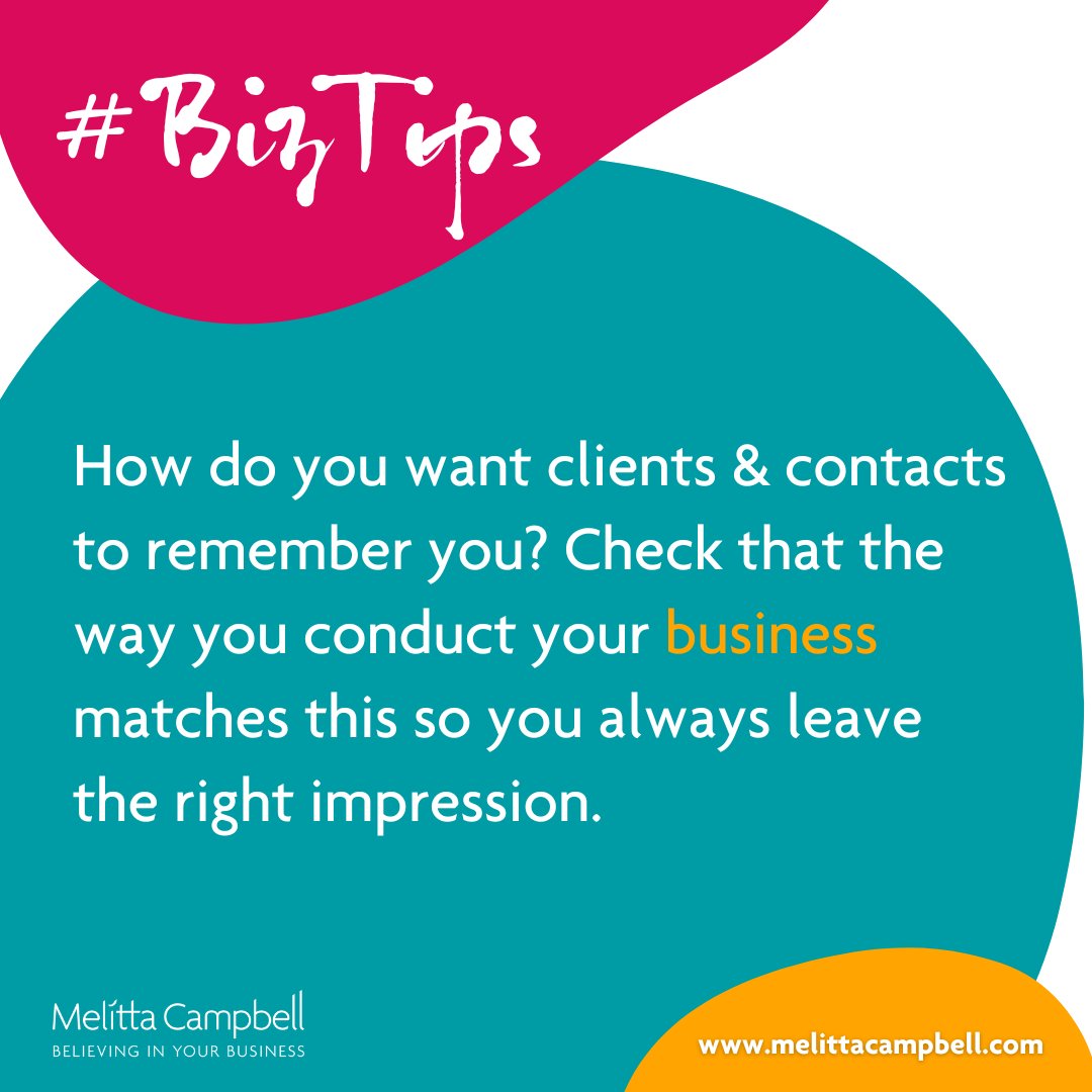DFE_podcast's tweet image. How do you want clients &amp;amp; contacts to remember you? 
.
Check that the way you conduct your business matches this so you always leave the right impression.
.
#bizTips #TuesdayTips #advice #businesstips #businesssuccess #businesscoach