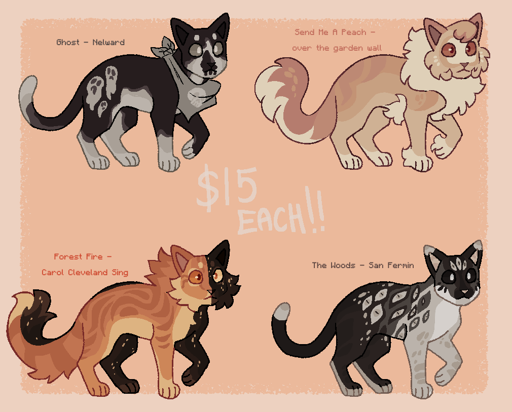 CalicoChimera's tweet photo. 🍂Fall / Halloween themed song adopts are up on my kofi, take a look at the link below or message me to claim :3

RT'S GREATLY APPRECIATED!
(Base by Googaoo on DA) https://t.co/759xhsqaBc