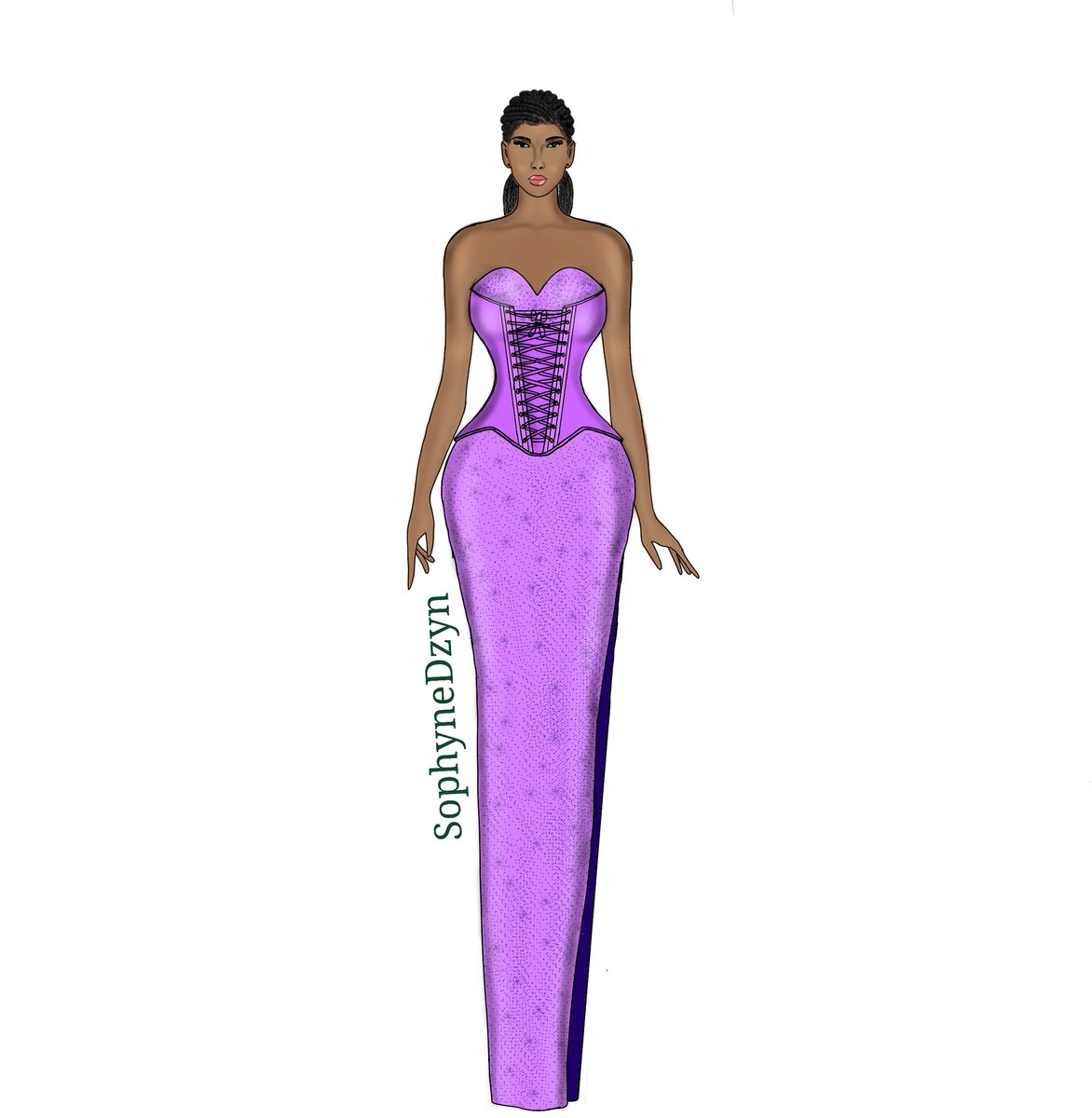 SSophyne's tweet photo. This is called a Funnel Corset.
I honestly don't think I have ever seen a Funnel Corset with a lacing bar in front &amp; at the back. (Please, if you have, show me abeg)

Will be trying it out. I can't wait to show you guys the outcome💃🏾 
Stay tuned 💞

#sophynedzyn #fashiondesigner https://t.co/h3F9eSBdFv