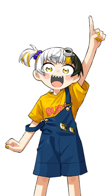 そういえば表に出してなかった私服ぶりちゃん #鰤あーと