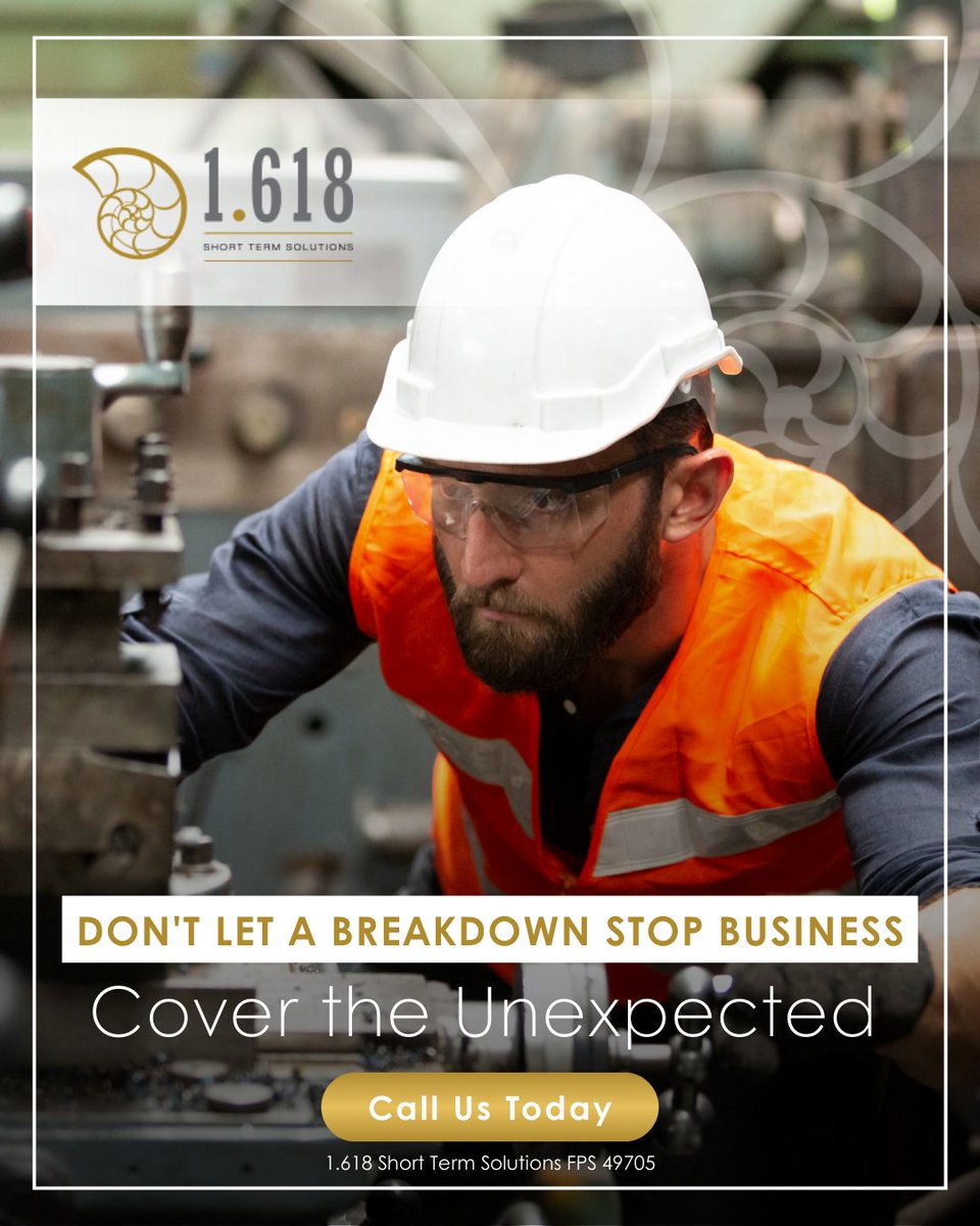 1618_STS's tweet photo. Our Machinery Breakdown Insurance protects key items from unforeseen mechanical or electrical failures: https://t.co/GLcIkdCSs9

#MachineryBreakdown #BusinessInsurance #RiskManagement #1618STS https://t.co/75snt5TvjK
