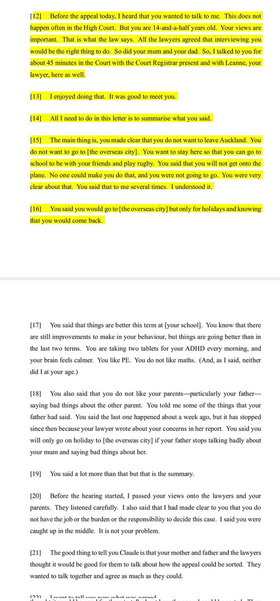joshuamalidzo's tweet photo. Born to read beautiful openings and judgments?
Demystifying the myth that court decisions are all about legalese?
Justice Andrew Becroftpens a letter to a child to express the court's decision and not the ordinary legalistic court judgments.
🤩 https://t.co/3scApAHQ5R