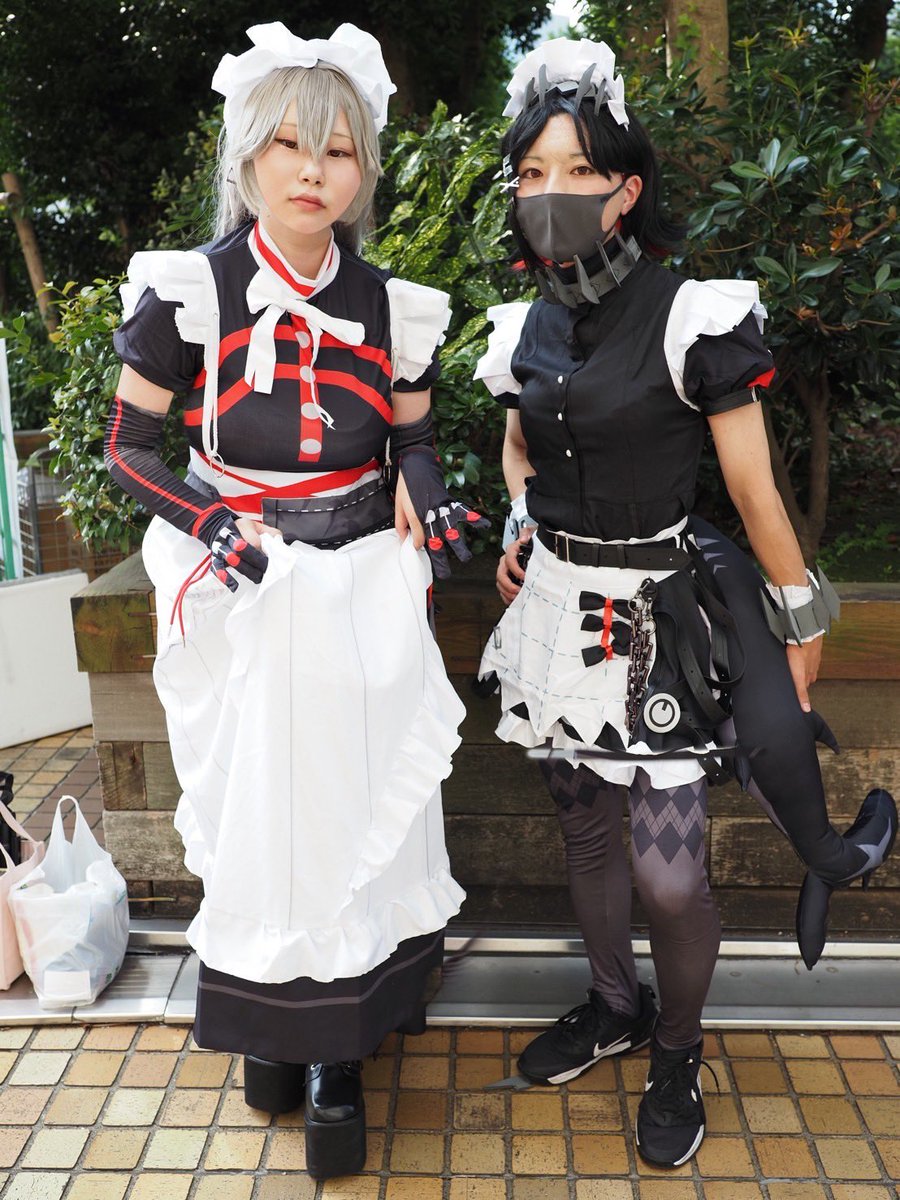 whitegitune's tweet photo. うさちゃんと！アコスタ！！
に行った7/6を今更あげます！
パエトーン様にお写真を撮って頂きました❣️
#znzrコスプレ
#池袋アコスタ 
パエトーン様兼カメラマンの@akatsukihizuki さん
エレンちゃん
@Usamaru_2005 https://t.co/2z61mfDXgI