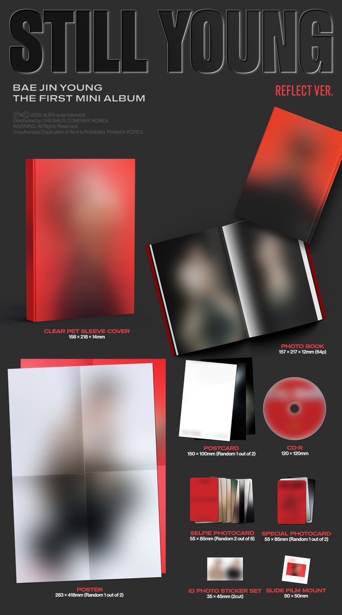 PRE-ORDER ♡ BAE JIN YOUNG 
THE FIRST MINI ALBUM [STILL YOUNG]
มาช่วยสนับสนุนน้องแพกันนะคะ 🥹

🌟 เว็บ Makestar แถมการ์ด 1 ใบ
- Shining ver.
- Reflect ver.

อัลบั้มละ 640.- (มัดจำ 300)
📮 EMS 50

❌ ปิดรับ 5/10 (12.00)
💌 สนใจ  DM ได้เลยนะคะ
#ตลาดนัดBAEJINYOUNG #ตลาดนัดแพจินยอง