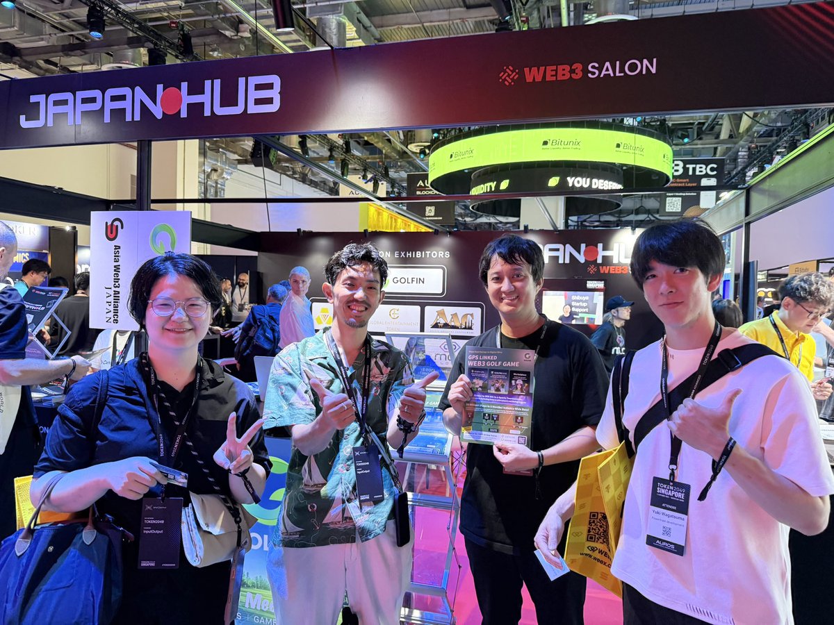 GOLFIN_ global tweet media