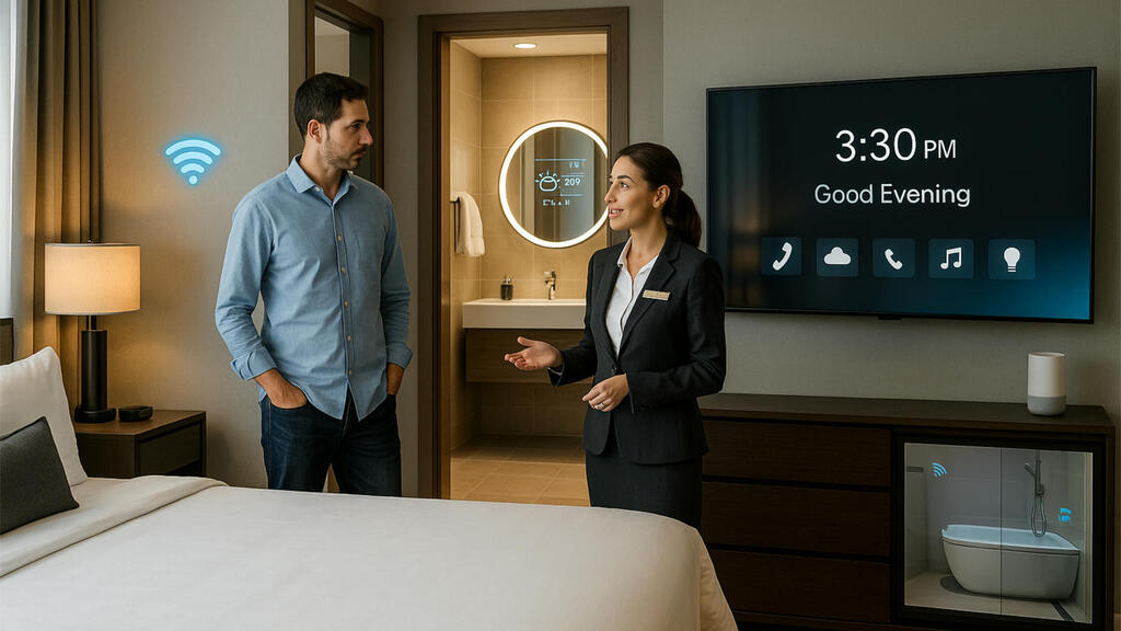 Das Hotelzimmer der Zukunft: Zwischen Komfort, KI und Überforderung sco.lt/93kmuW