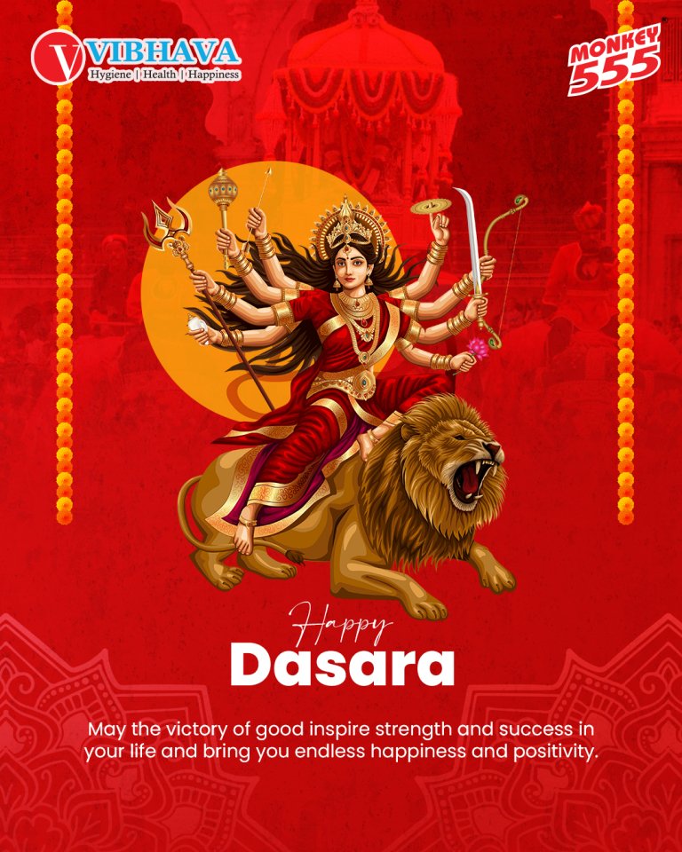 Wishing you and your loved ones a Happy Dasara! Dasara isn’t just a festival, it’s a celebration of tradition, culture and the timeless truth that good always triumphs over evil.
Wishing you a joyful and prosperous Dasara!

#HappyDasara #DasaraCelebration #GoodOverEvil