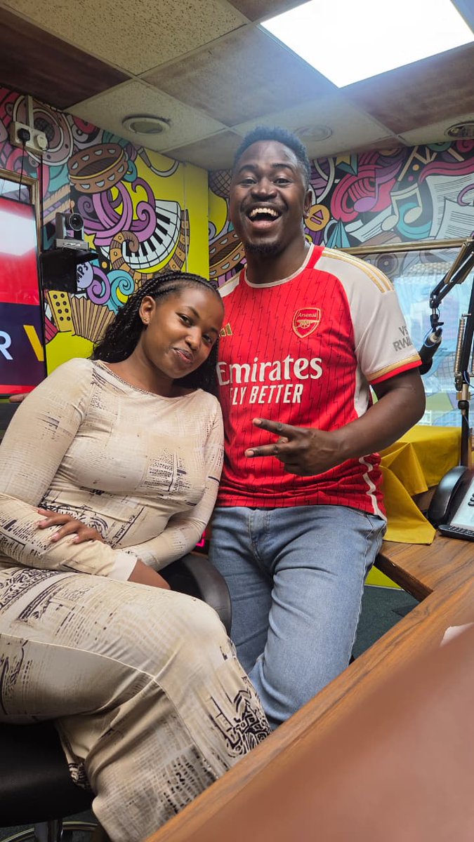 TBT is here, and we’re turning up the vibes on #VibeShiftOnNationFM
<a href="/brian_aseli/">Brian Aseli</a>  x <a href="/Claudianaisabwa/">Claudia</a>