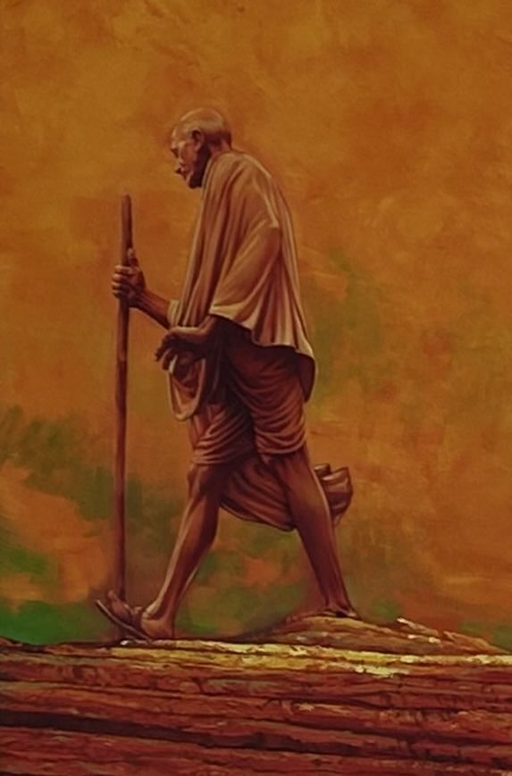 दुनिया को सत्य और अहिंसा का मार्ग दिखाने वाले राष्ट्रपिता महात्मा गांधी जी को उनकी जयंती पर विनम्र अभिवादन।

गांधी जयंती की हार्दिक शुभकामनाएँ।

#GandhiJayanti