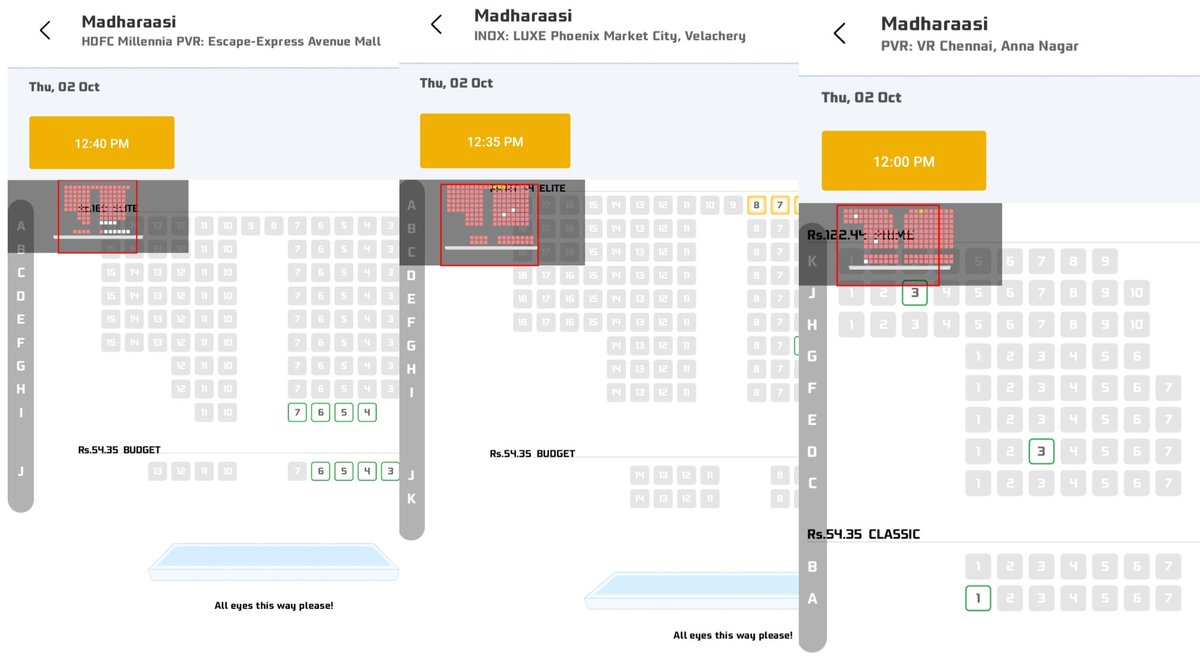 Even after 25 days, OTT release, and multiple new releases

#Madharaasi almost Housefull shows in Multiplexes 🔥

#KingSK #MadharaasiBlockbuster
