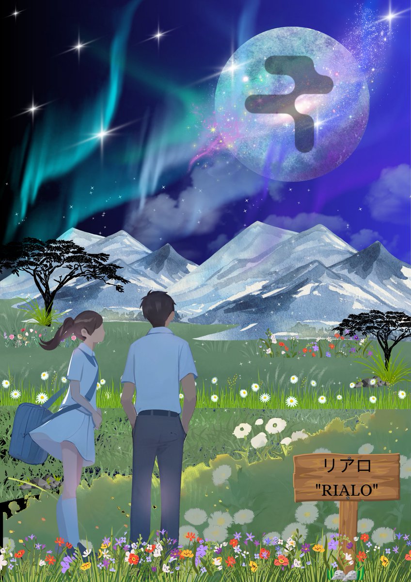 Subadwimps's tweet image. Look @RialoHQ
Being on the moon and there was a couple there, I&apos;m sure they saw something extraordinary.
@itachee_x

#Web3 #BlockchainCommunity
#Handdrawing