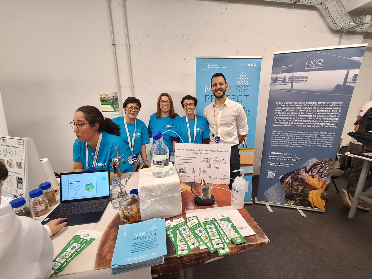 mar2protect's tweet photo. 🌙🔬 #MAR2PROTECT joined the European Researchers’ Night in Lisbon with @FCTNOVA 

💧 Interactive activities &amp; 🎲 the Aquaville game taught children how to protect water in a fun way.

A night of science &amp; cooperation with society! ✨ https://t.co/YUu9H2qkM4