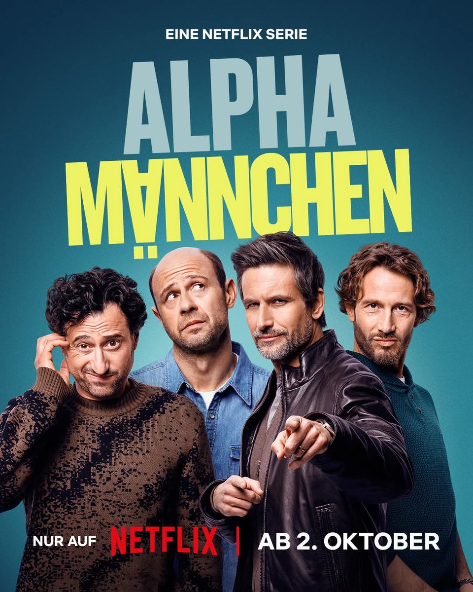 CinemaRareIN's tweet image. Four close-knit friends in their 40s do their best to face a new world of modern masculinity — but even their best tends to make things worse.

German series #Dudes S1 (2025), now streaming on @NetflixIndia.