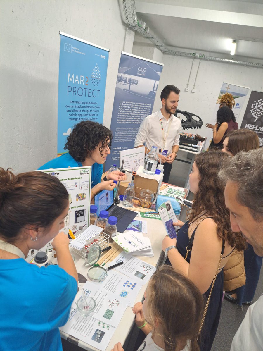 mar2protect's tweet photo. 🌙🔬 #MAR2PROTECT joined the European Researchers’ Night in Lisbon with @FCTNOVA 

💧 Interactive activities &amp; 🎲 the Aquaville game taught children how to protect water in a fun way.

A night of science &amp; cooperation with society! ✨ https://t.co/YUu9H2qkM4