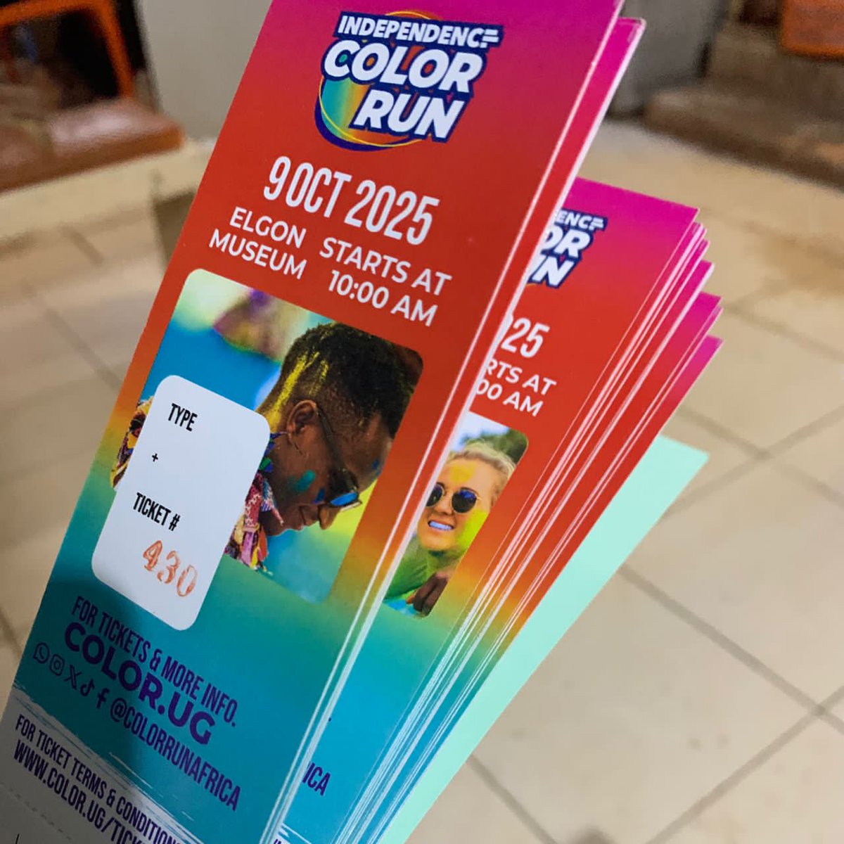 emie_256's tweet photo. Mbale City is the place to be on 9th Oct 2025 π
Celebrate Uganda @63 with the #IndependenceColorRun a 5KM marathon packed with colors, photos, fun & non-stop vibes at Elgon Museum! Donβt miss itβ¦ tell a friend to tell a friend!
#VisitMbale #IndependenceDay2025 https://t.co/E1dD7fSfXT