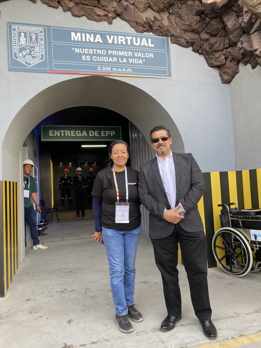 Enrique_JEGA's tweet image. 🚀 La Mina Virtual en #PERUMIN 37 – 2025 mostró cómo la innovación digital transforma la minería. Más info: enrique@stringnet.us #Stringnet #EGArbulu