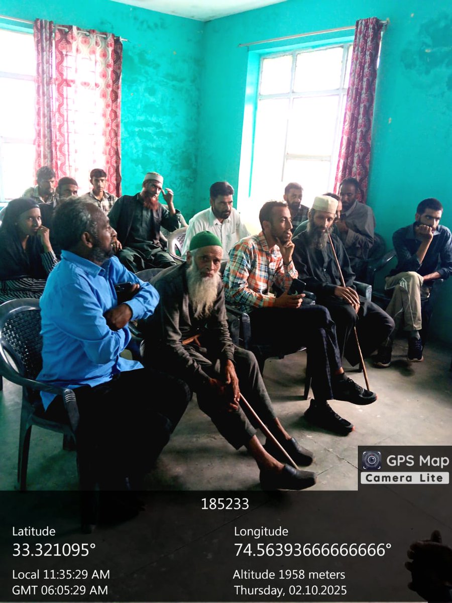 dmrajouri's tweet image. A Special Gram Sabha under Mission Aadi Karmayogi was held at #Khawas, highlighting community participation in shaping vision plans and fostering inclusive tribal growth. 

#AadiKarmayogi #TribalDevelopment #Rajouri

@PMOIndia @HMOIndia @TribalAffairsIn
@diprjk @Abhi1shrma