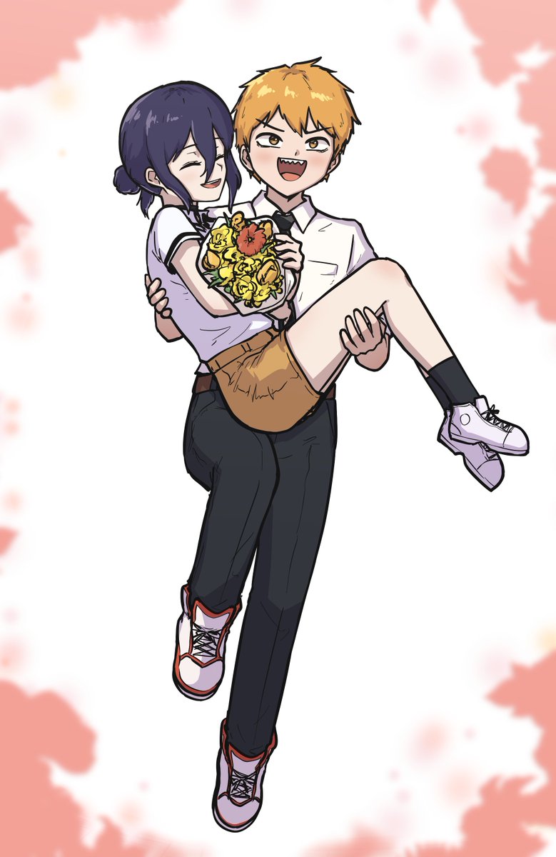 레제와 무사히 만난 덴지쿤
#체인소맨 #chainsawman #チェンソーマン