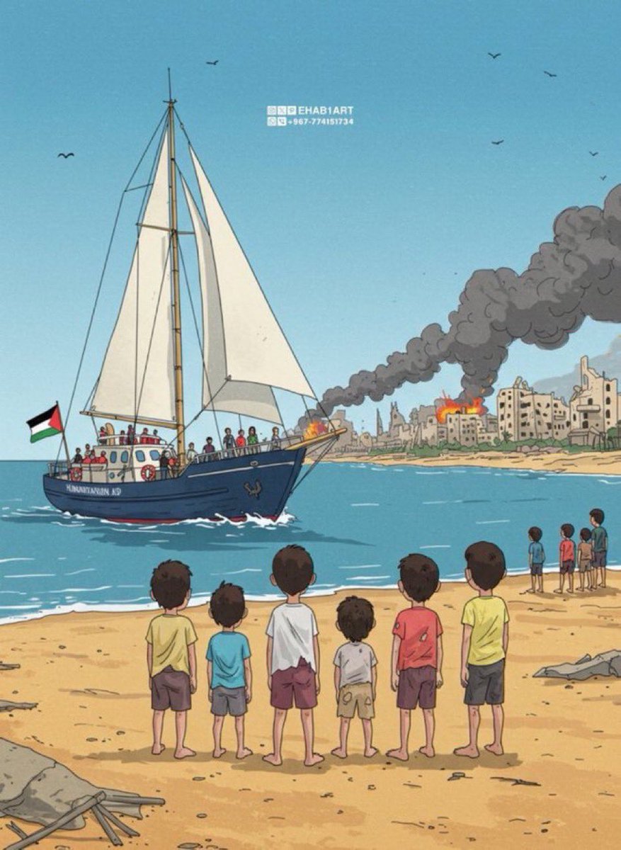 avelifuzunpinar's tweet photo. Kalbimiz ve dualarımız sizinle Mikeno , Mikeno Gazze karasularında #GlobalSumudFilotilla #SumudForaGaza
#FreeGaza https://t.co/Z4m2MHvGjN