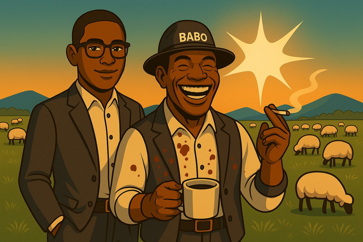 babo_eth's tweet image. Good morning everyone 🌞

This guy is not my brother! But he is like my brother.. 
This is my digital version..!
 He does all my networking work without a fuss... just much faster and even more accurate than me... 

This is while I am enjoying my coffeeee ☕

Yes, and this is