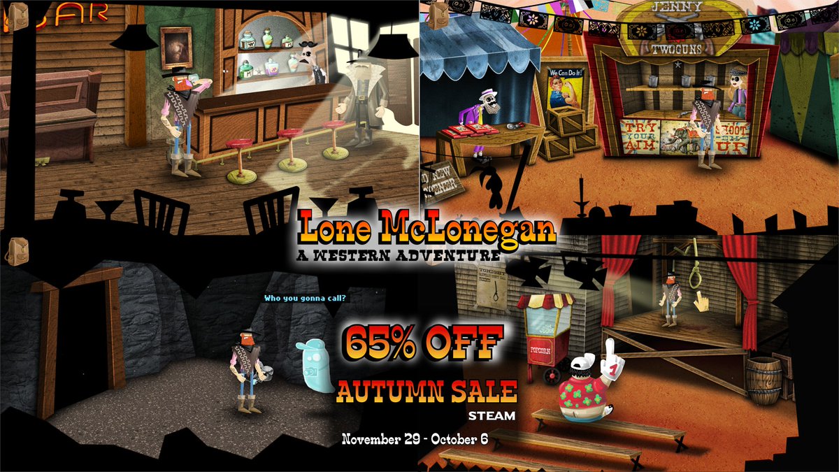 sonomiogames's tweet photo. Lone McLonegan has a secret easter egg! 🎨💖 Our daughter drew a fanart of the main character and we hid it in the game.

Did you spot it yet? Lone is now only €3.49 during the Steam Autumn Sale 🍂

https://t.co/48wYa5rCED

#PointAndClick #IndieGame #GamersUnite #womenInGames https://t.co/AdL9WCuQ8w