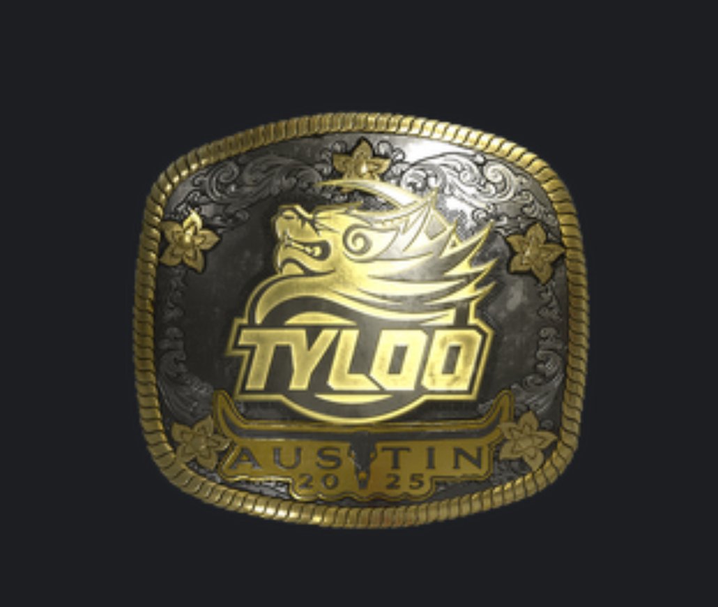 KaldiCS's tweet image. TYLOO Gold and Holo stickers have the potential to become one of the most expensive modern stickers! Keep in mind that the CONTENDERS capsule has 16 teams in it and not your usual 8!
Chances for a TYLOO Holo 1:500, for Gold it is 1:2600!!!