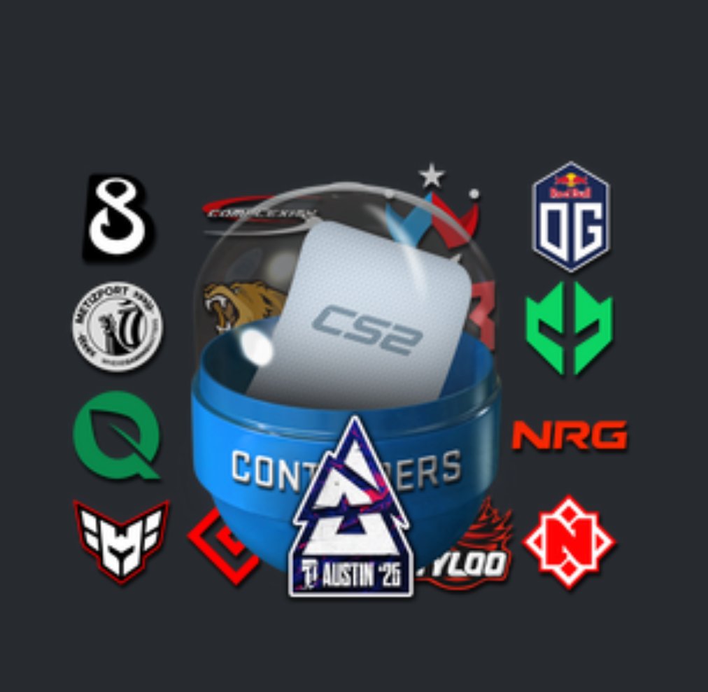 KaldiCS's tweet image. TYLOO Gold and Holo stickers have the potential to become one of the most expensive modern stickers! Keep in mind that the CONTENDERS capsule has 16 teams in it and not your usual 8!
Chances for a TYLOO Holo 1:500, for Gold it is 1:2600!!!