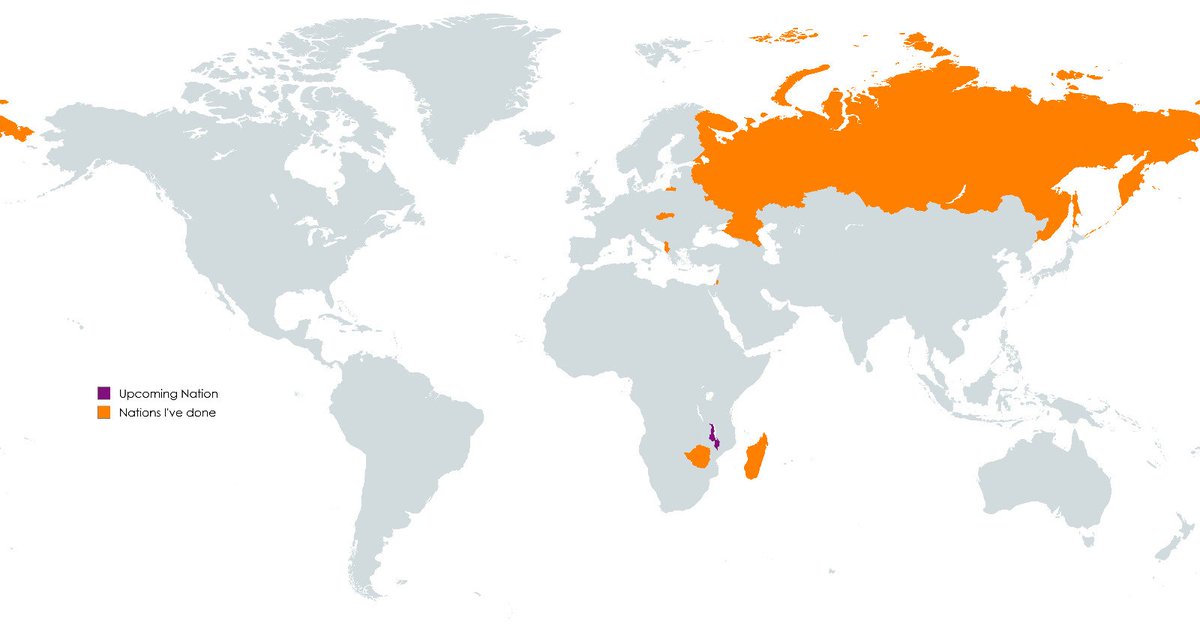 ns_statmapper's tweet photo. Nations Geographically Similar to Russia 🇷🇺
● Highest = Canada 🇨🇦
● Lowest = Bahrain 🇧🇭
Source = Country Similarity Index, Objective Lists
#map #Russia #geography #similarity #madagascar #climate #vegetation #landcover #location #landmass #habitation #topography #hydrology

01. Canada 🇨🇦 = 80%
02. Sweden 🇸🇪 = 79.5%
03. Finland 🇫🇮 = 74.5%
04. Norway 🇳🇴 = 70.5%
05. Latvia 🇱🇻 = 69.5%
06. Estonia 🇪🇪 = 67.5%
07. Lithuania 🇱🇹 = 65%
08. Romania 🇷🇴 = 63.5%
09. Austria 🇦🇹 = 63%
10. Poland 🇵🇱 = 62.5%
11. Belarus 🇧🇾 = 62.5%
12. Slovakia 🇸🇰 = 62%
13. France 🇫🇷 = 61.5%
14. Bosnia-Herzegovina 🇧🇦 = 60%
15. Ukraine 🇺🇦 = 60%
16. United States 🇺🇸 = 59.5%
17. Germany 🇩🇪 = 59.5%
18. Croatia 🇭🇷 = 59.5%
19. Mongolia 🇲🇳 = 59%
20. North Korea 🇰🇵 = 58.5%
21. Slovenia 🇸🇮 = 58.5%
22. Bulgaria 🇧🇬 = 58.5%
23. Turkey 🇹🇷 = 58%
24. Czech Republic 🇨🇿 = 58%
25. Montenegro 🇲🇪 = 58%
26. China 🇨🇳 = 57.5%
27. Kazakhstan 🇰🇿 = 57.5%
28. Switzerland 🇨🇭 = 57%
29. Georgia 🇬🇪 = 57%
30. North Macedonia 🇲🇰 = 56%
31. Iceland 🇮🇸 = 55.5%
32. Serbia 🇷🇸 = 55.5%
33. Azerbaijan 🇦🇿 = 54.5%
34. Hungary 🇭🇺 = 54.5%
35. Denmark 🇩🇰 = 54%
36. Italy 🇮🇹 = 54%
37. Kyrgyzstan 🇰🇬 = 54%
38. Turkmenistan 🇹🇲 = 53.5%
39. Uzbekistan 🇺🇿 = 53%
40. Japan 🇯🇵 = 52.5%
41. Luxembourg 🇱🇺 = 51.5%
42. Spain 🇪🇸 = 52.5%
43. Afghanistan 🇦🇫 = 52%
44. Iran 🇮🇷 = 52%
45. Armenia 🇦🇲 = 52%
46. Bhutan 🇧🇹 = 51.5%
47. Nepal 🇳🇵 = 51.5%
48. United Kingdom 🇬🇧 = 51.5%
49. Ireland 🇮🇪 = 51.5%
50. Moldova 🇲🇩 = 51%
51. South Korea 🇰🇷 = 50.5%
52. Pakistan 🇵🇰 = 50%
53. Albania 🇦🇱 = 50%
54. Tajikistan 🇹🇯 = 50%
55. Belgium 🇧🇪 = 50%
56. Portugal 🇵🇹 = 49%
57. Myanmar 🇲🇲 = 48.5%
58. Greece 🇬🇷 = 48.5%
59. Laos 🇱🇦 = 47.5%
60. Palestine 🇵🇸 = 47.5%
61. Iraq 🇮🇶 = 47.5%
62. Mexico 🇲🇽 = 47.5%
63. Australia 🇦🇺 = 47.5%
64. Netherlands 🇳🇱 = 47.5%
65. Cyprus 🇨🇾 = 47%
66. Argentina 🇦🇷 = 47%
67. Syria 🇸🇾 = 46.5%
68. Morocco 🇲🇦 = 46.5%
69. Tanzania 🇹🇿 = 45.5%
70. Cambodia 🇰🇭 = 45.5%
71. Bolivia 🇧🇴 = 45.5%
72. New Zealand 🇳🇿 = 45.5%
73. Angola 🇦🇴 = 45%
74. Peru 🇵🇪 = 45%
75. Mozambique 🇲🇿 = 44.5%
76. Jordan 🇯🇴 = 44.5%
77. Algeria 🇩🇿 = 44%
78. Yemen 🇾🇪 = 43.5%
79. DR Congo 🇨🇩 = 43.5%
80. India 🇮🇳 = 43.5%
81. Malaysia 🇲🇾 = 43.5%
82. Egypt 🇪🇬 = 43.5%
83. Guinea 🇬🇳 = 43%
84. Ethiopia 🇪🇹 = 43%
85. Cameroon 🇨🇲 = 43%
86. Indonesia 🇮🇩 = 43%
87. Colombia 🇨🇴 = 43%
88. Eritrea 🇪🇷 = 42.5%
89. Zambia 🇿🇲 = 42.5%
90. Kenya 🇰🇪 = 42.5%
91. Saudi Arabia 🇸🇦 = 42.5%
92. Vietnam 🇻🇳 = 42.5%
93. South Africa 🇿🇦 = 42.5%
94. Tunisia 🇹🇳 = 42.5%
95. Venezuela 🇻🇪 = 42.5%
96. South Sudan 🇸🇸 = 42%
97. Republic of Congo 🇨🇬 = 42%
98. Oman 🇴🇲 = 42%
99. Libya 🇱🇾 = 42%
100. Thailand 🇹🇭 = 42%
101. Chile 🇨🇱 = 42%
102. Brunei 🇧🇳 = 41.5%
103. Israel 🇮🇱 = 41.5%
104. Samoa 🇼🇸 = 41%
105. Sudan 🇸🇩 = 41%
106. Central African Republic 🇨🇫 = 41%
107. Madagascar 🇲🇬 = 41%
108. Guatemala 🇬🇹 = 41%
109. Brazil 🇧🇷 = 41%
110. Chad 🇹🇩 = 40.5%
111. Bahamas 🇧🇸 = 40.5%
112. Taiwan 🇹🇼 = 40.5%
113. Eswatini 🇸🇿 = 40%
114. Zimbabwe 🇿🇼 = 40%
115. Honduras 🇭🇳 = 40%
116. Belize 🇧🇿 = 40%
117. Papua New Guinea 🇵🇬 = 39.5%
118. Benin 🇧🇯 = 39.5%
119. Ecuador 🇪🇨 = 39.5%
120. Nicaragua 🇳🇮 = 39.5%
121. Senegal 🇸🇳 = 39%
122. Ivory Coast 🇨🇮 = 39%
123. Namibia 🇳🇦 = 39%
124. Gabon 🇬🇦 = 39%
125. Lesotho 🇱🇸 = 38.5%
126. Uganda 🇺🇬 = 38.5%
127. Togo 🇹🇬 = 38.5%
128. Ghana 🇬🇭 = 38.5%
129. Paraguay 🇵🇾 = 38.5%
130. Dominican Republic 🇩🇴 = 38.5%
131. Niger 🇳🇪 = 38%
132. Guinea Bissau 🇬🇼 = 38%
133. Equatorial Guinea 🇬🇶 = 38%
134. Philippines 🇵🇭 = 38%
135. United Arab Emirates 🇦🇪 = 37.5%
136. El Salvador 🇸🇻 = 37.5%
137. Nigeria 🇳🇬 = 37%
138. Mauritania 🇲🇷 = 37%
139. Lebanon 🇱🇧 = 37%
140. Mali 🇲🇱 = 36.5%
141. Vanuatu 🇻🇺 = 36.5%
142. Fiji 🇫🇯 = 36.5%
143. Sri Lanka 🇱🇰 = 36.5%
144. Botswana 🇧🇼 = 36.5%
145. Guyana 🇬🇾 = 36.5%
146. Suriname 🇸🇷 = 36.5%
147. Cuba 🇨🇺 = 36.5%
148. Malawi 🇲🇼 = 36%
149. East Timor 🇹🇱 = 36%
150. Burundi 🇧🇮 = 36%
151. Panama 🇵🇦 = 36%
152. Kuwait 🇰🇼 = 35.5%
153. Costa Rica 🇨🇷 = 35.5%
154. Uruguay 🇺🇾 = 35.5%
155. Liberia 🇱🇷 = 34.5%
156. Djibouti 🇩🇯 = 34.5%
157. Cape Verde 🇨🇻 = 34%
158. Rwanda 🇷🇼 = 34%