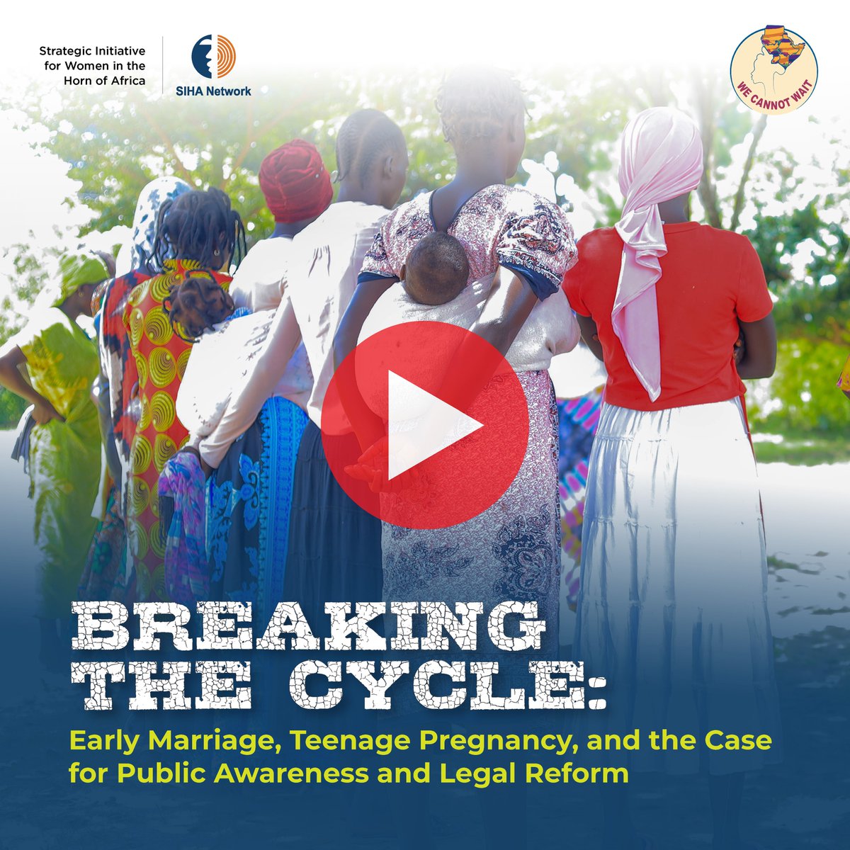 Sihanet's tweet photo. The fifth webinar of SIHA Networkโs #ItsNotYourFault campaign - Breaking the Cycle: Early Marriage, Teenage Pregnancy, and the Case for Public Awareness and Legal Reform - highlighted voices from across the #GHoA to address the links between early marriage, teenage pregnancy, and systemic inequality.
โจ Participants highlighted:
- Harmful social norms
- Weak legal protections
- Limited access to education and health services
- The need for legal reform
- Investment in education and adolescent health
- Grassroots feminist movements driving change
The message was clear: ending early marriage and teenage pregnancy is not only a matter of law, but of justice, care, and feminist solidarity.
๐ฅ Watch and share the full recording here:ย https://t.co/KWpLkpFIix
#ItsNotYourFault #teenagepregnancy #EndChildMarriage #GirlsNotBrides
------------------------------------------------
@FidaUganda @Nagaad_Network @women_ewla @Musawah @SoulCity_SA @Purposeful_org @africanngo @Awapsa1 @COFEM_EVAW @OurCaringWorld @WILPF @unwomenafrica @GimacYouth @IGLI_DU @WomanKind @equality_fund @MakeCareCount @UNSRVAW @TrustAfrica @UNTrustFundEVAW @DutchMFA @awdf01 @OpenSociety @MalalaFund @Int_IDEA @UAFAfrica @GlobalGiving @NLcivilsociety @NLinUganda @NLinSouthSudan @ONEinAfrica @GBVnet @MgcswssMinister @Mglsd_UG @MFamily_HRD @AU_WGYD @SOAWR @UNICEFAfrica @unicefprotects @UNICEF_AUOffice