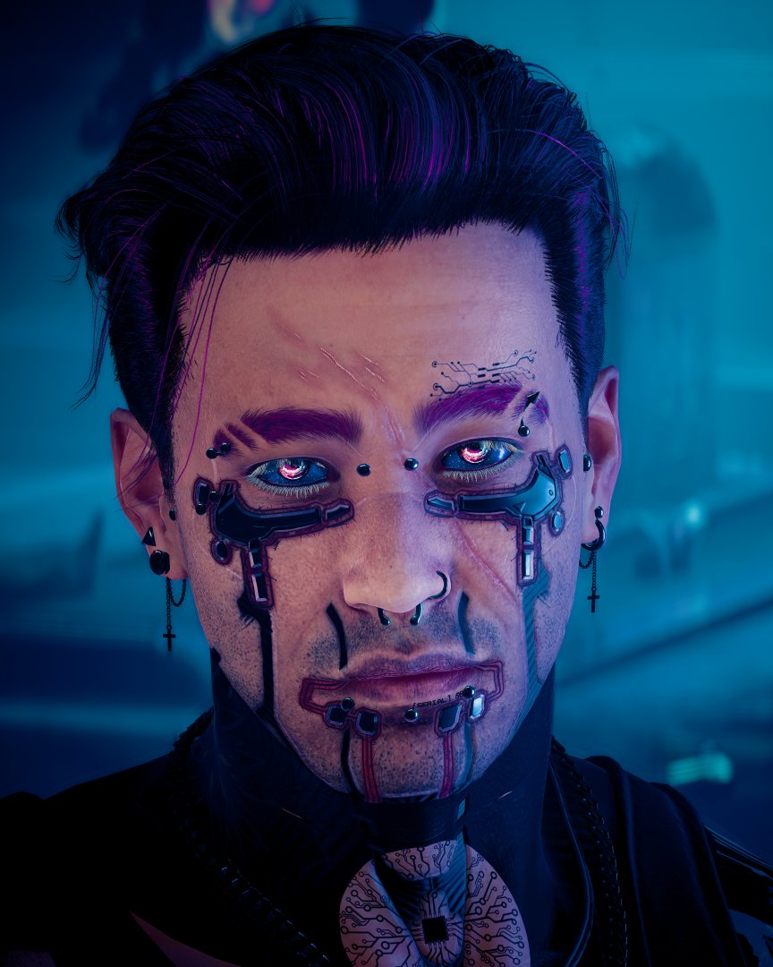 Nothing special or creative. More just the last mod I decided to put on this boy. Pretty eyelashes. #Cyberpunk2077 #Cyberpunk2077PhantomLiberty #Cyberpunk2077Photomode
#VirtualPhotography #OC #MascV
<a href="/CyberpunkGame/">Cyberpunk 2077</a> <a href="/CDPROJEKTRED/">CD PROJEKT RED</a>