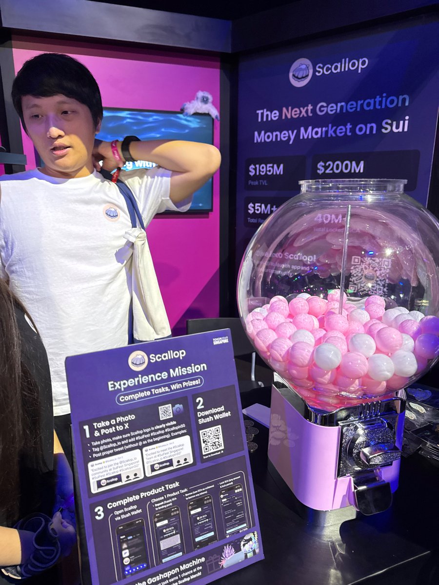 davidsetiawan's tweet photo. @Scallop_io #suifest #scallopinsg https://t.co/0uHAHad6vc
