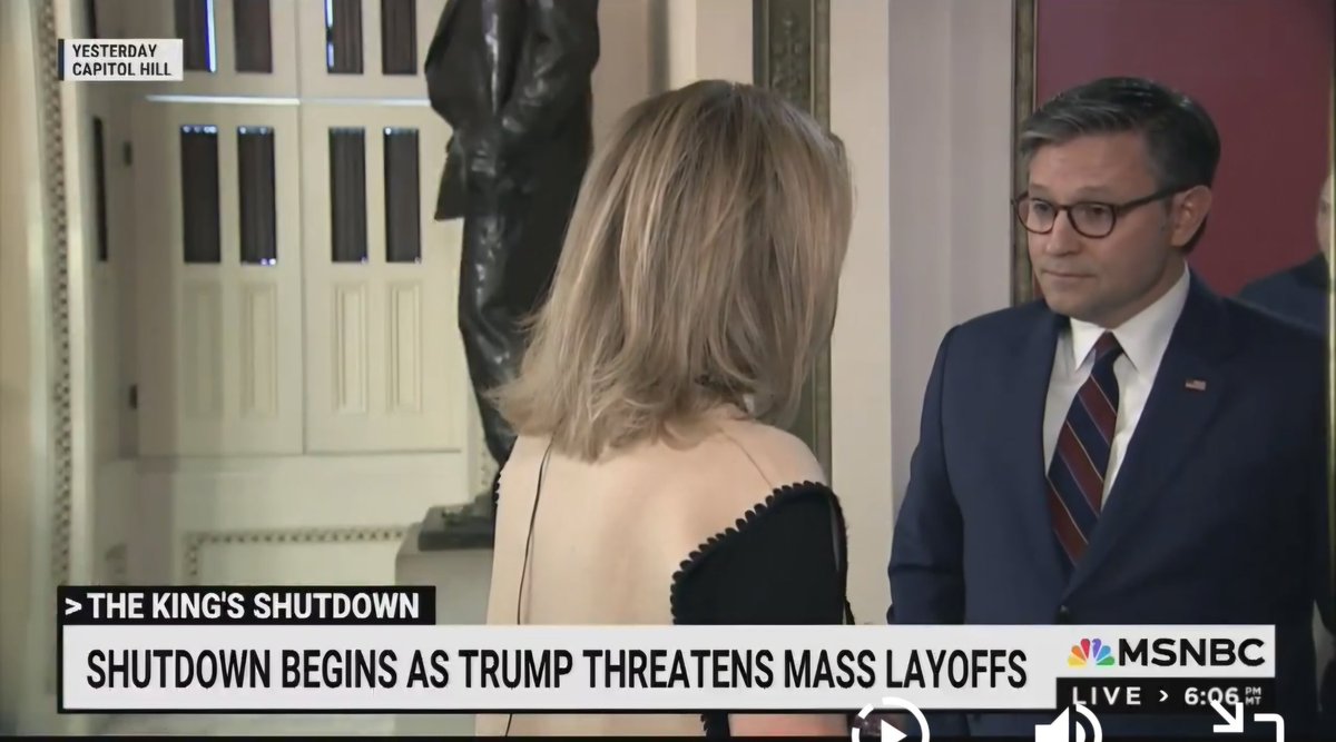 Michał Sznajder (@sznajdermichal_) on Twitter photo MSNBC nagrała taką wymianę między posłanką Dean z Partii Demokratycznej a przewodniczącym Izby Reprezentantów Johnsonem z Partii Republikańskiej. 
- Prezydent zbzikował, jest z nim źle.
- Wielu ludzi po Waszej stronie też, ja go nie kontroluję. MSNBC nagrała taką wymianę między posłanką Dean z Partii Demokratycznej a przewodniczącym Izby Reprezentantów Johnsonem z Partii Republikańskiej. 
- Prezydent zbzikował, jest z nim źle.
- Wielu ludzi po Waszej stronie też, ja go nie kontroluję.