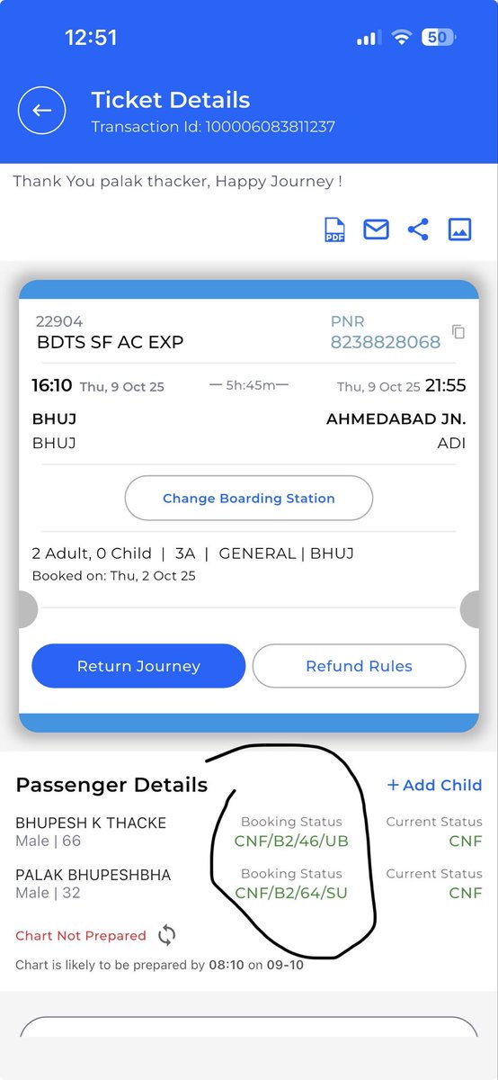 PalakThacker's tweet photo. Worst feeling As i am going for my father’s operation 80 seats were available in 3 tier AC coach and as Expected IRCTC provide my father upper seat. He is senior citizen and lots of seat available but he didn’t get lower birth. Very disappointing. Just imagine how will he manage? https://t.co/kVwa61UdgV