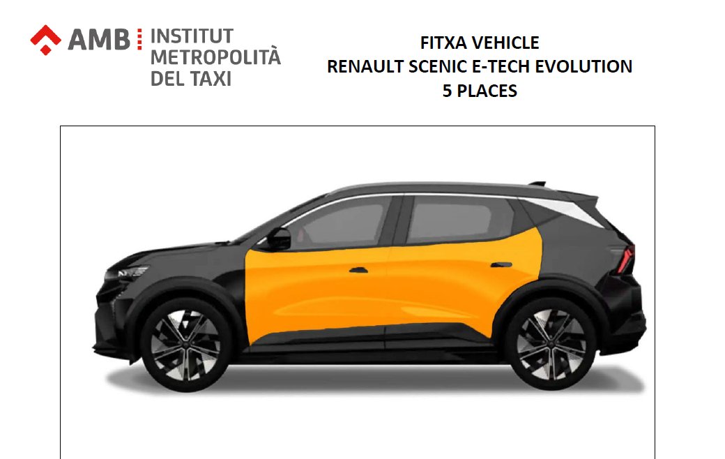 ⚠️ Nova variant autoritzada del vehicle Renault Scenic E-Tech elèctric ⚠️

➡️ Disposa d'una bateria de 87 kWh i una autonomia de 815 km en cicle de conducció urbana. 

➡️ Fins ara, aquest vehicle només estava autoritzat en la variant amb bateria de 60 kWh.

#EstimoelTaxi #AMB