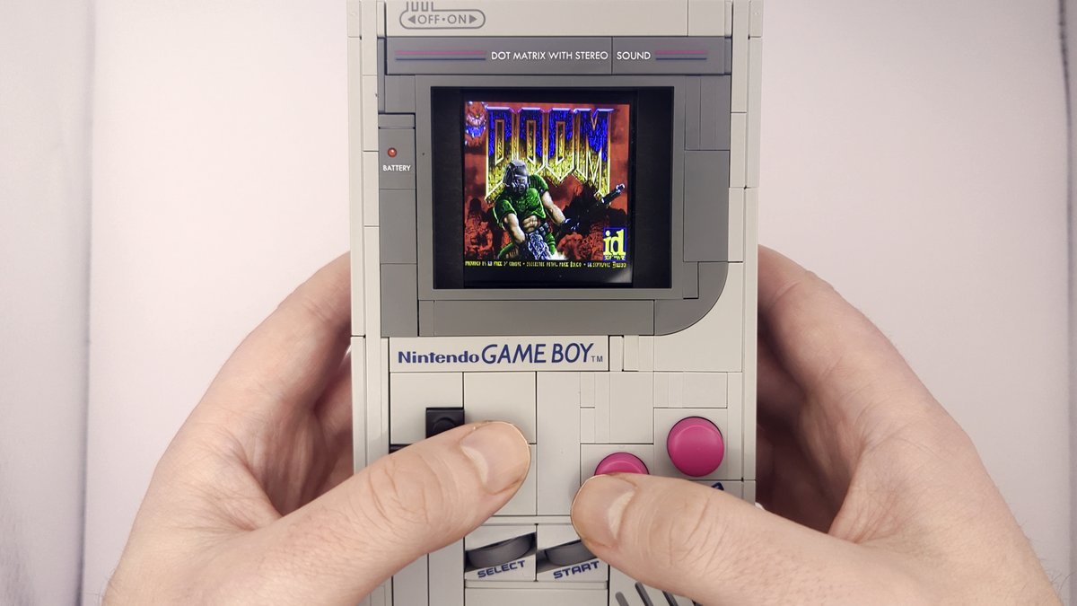 Yes, the LEGO Game Boy plays DOOM now. youtu.be/JiDrCRSRUHM