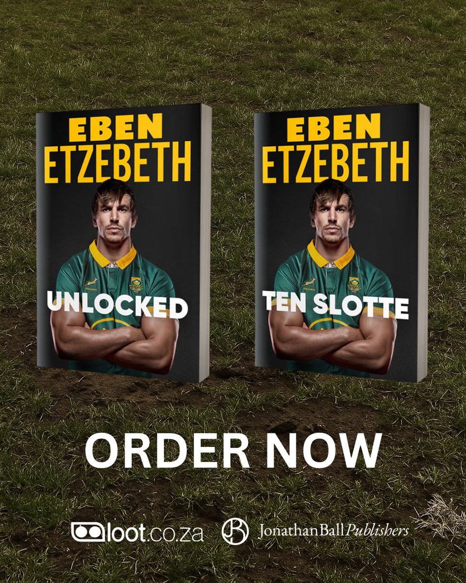 lootcoza's tweet image. Ten Slotte by Eben Etzebeth (ISBN 9781776194490) (Afrikaans version) has been delayed. Expected release: 27 Oct – 10 Nov. We’ll ship your order the moment stock arrives. Thanks for your patience &amp;amp; understanding! 🙏 #TenSlotte #EbenEtzebeth #BookUpdate