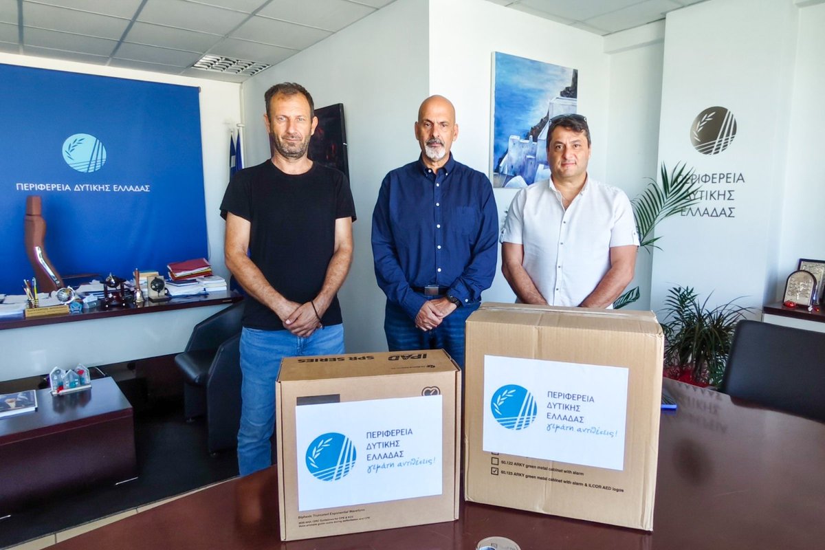 Συνάντηση του Αν. Περιφερειάρχη Χαράλαμπου Μπονάνου με τους εκπροσώπους Υπαλλήλων Εξωτερικής Φρούρησης καταστημάτων κράτησης.
 🔗 buff.ly/ckLrDxk 

#periferiadytikiselladas #westerngreece