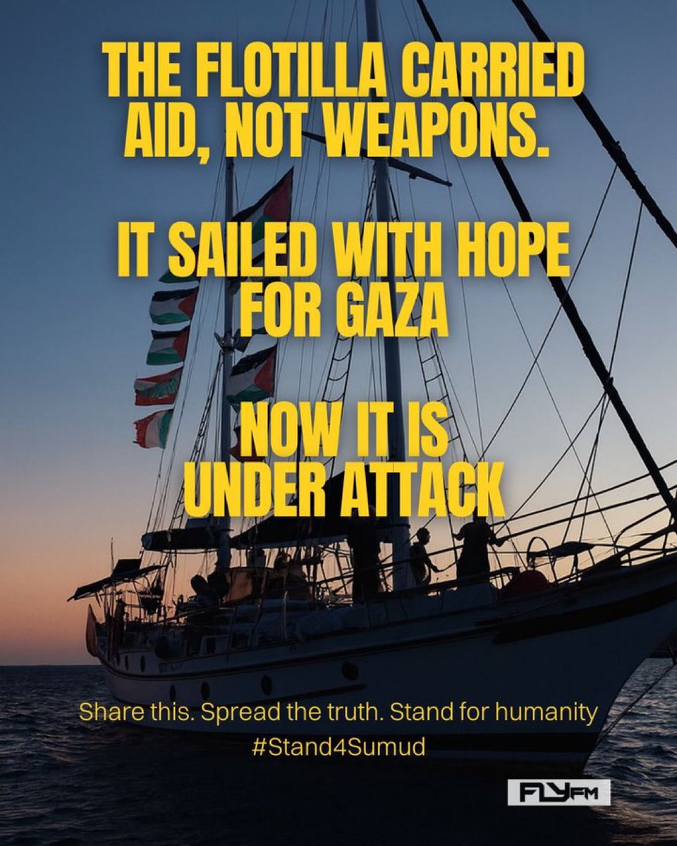 bestchannel225's tweet photo. #GlobalSumudFlotilla
#Flotilla
#Gaza
#Msia

Bantuan kemanusiaan bukan bawa senjata https://t.co/1j69qmFuCo