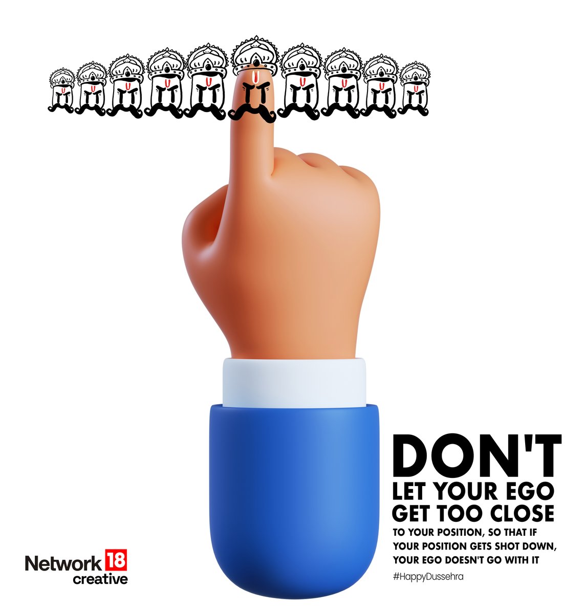CNNnews18's tweet image. Network18 Wishes You A Happy Dussehra

#HappyDussehra #News18 #Network18