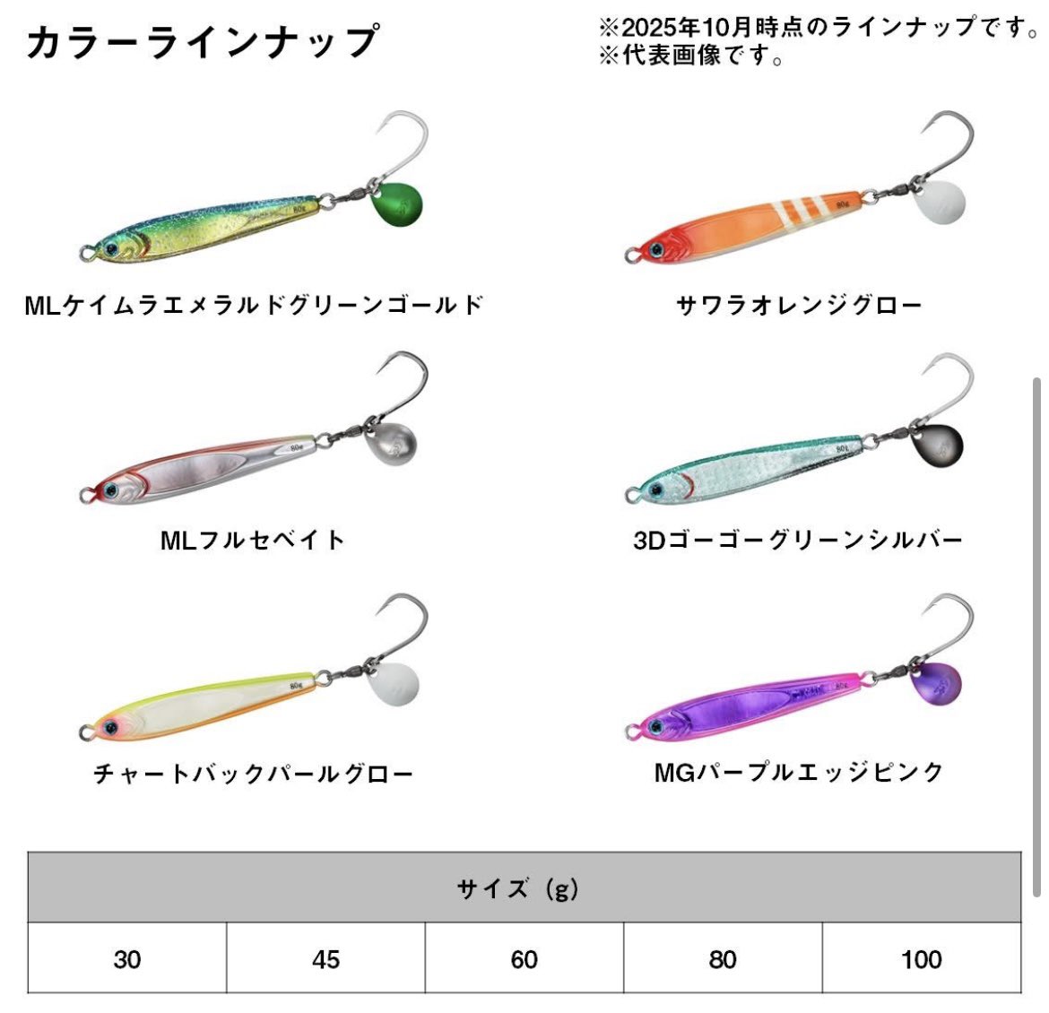 GONZOUDAIWA's tweet photo. NEW 10月発売    

TGベイト BLJ

https://t.co/X1kxLY5GCL

「もはや餌！」TGベイトにブレード搭載！
リトリーブでは確実なスイミングアクション、フォールでは水平に近い姿勢でスライドし、弱ったベイトを演出する。
#DAIWA #ダイワ #TGベイト #TGベイトBLJ #ブレードジギング #サワラ #PR #広告 https://t.co/40lBoKArJH