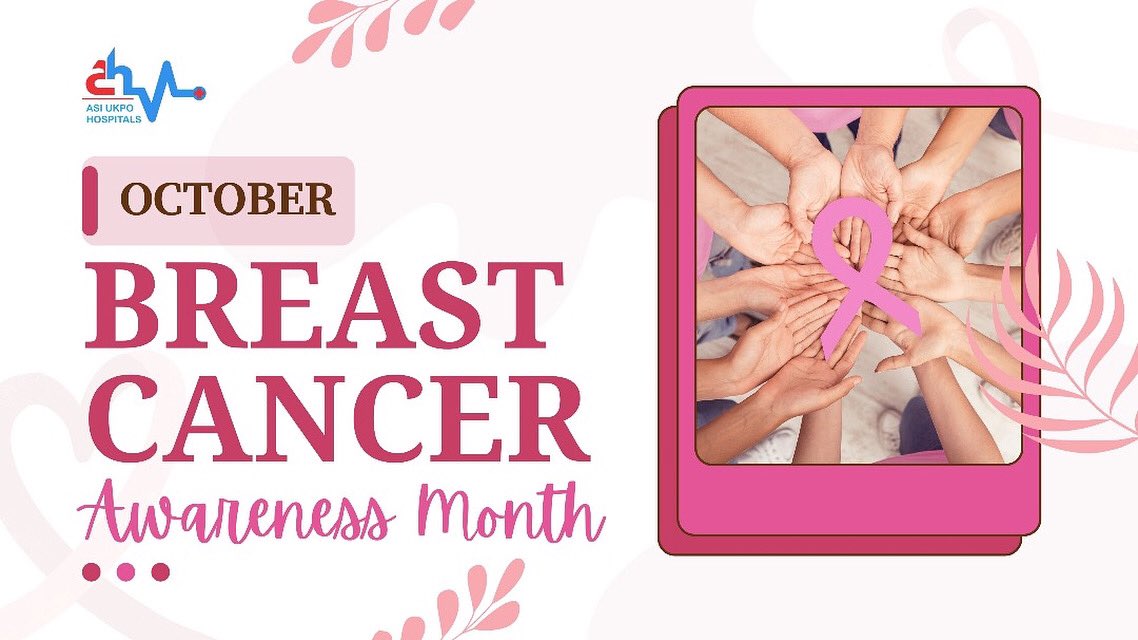 🎀 It’s October — Breast Cancer Awareness Month!
Let’s stand together, spread hope, and get checked.
Early detection saves lives. 💗
#BreastCancerAwarenessMonth #asiukpohospitals #pinkoctober2025