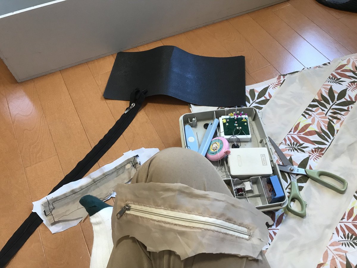 裁縫とかモノ作るのすきです😌♪