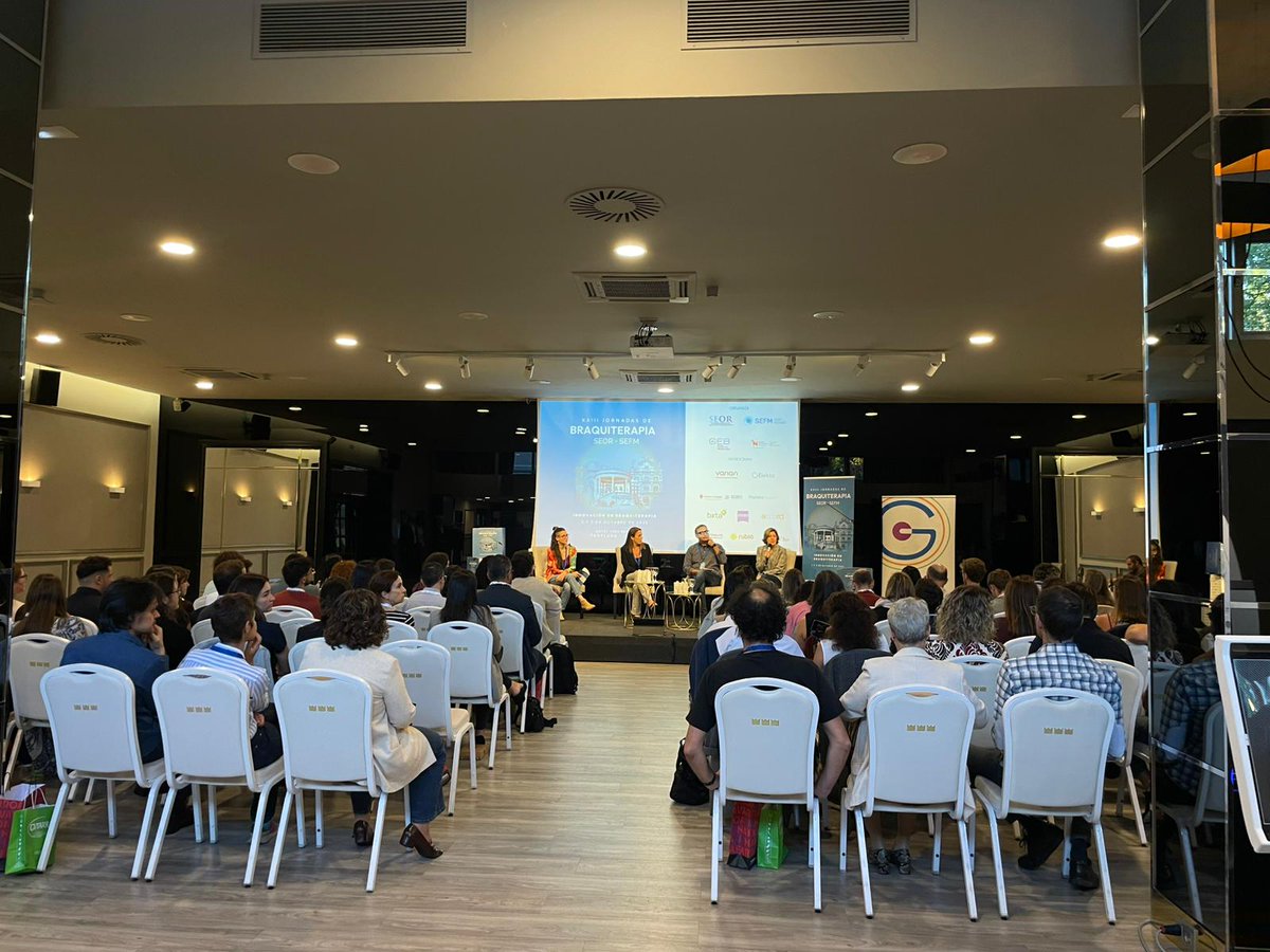 SEOR_ESP's tweet photo. Hoy ha comenzado la XXIII Edición de las Jornadas de @GBraquiterapia de @SEOR_ESP y @SEFM_redes en #Pamplona, con gran número de asistentes.  Estas Jornadas incluirán contenidos destinados a obtener
nuevas perspectivas en la utilización de #braquiterapia y diversas herramientas que permitan su mejor utilización.

#radioterapia #oncologiaradioterapica #cancer #SEOR