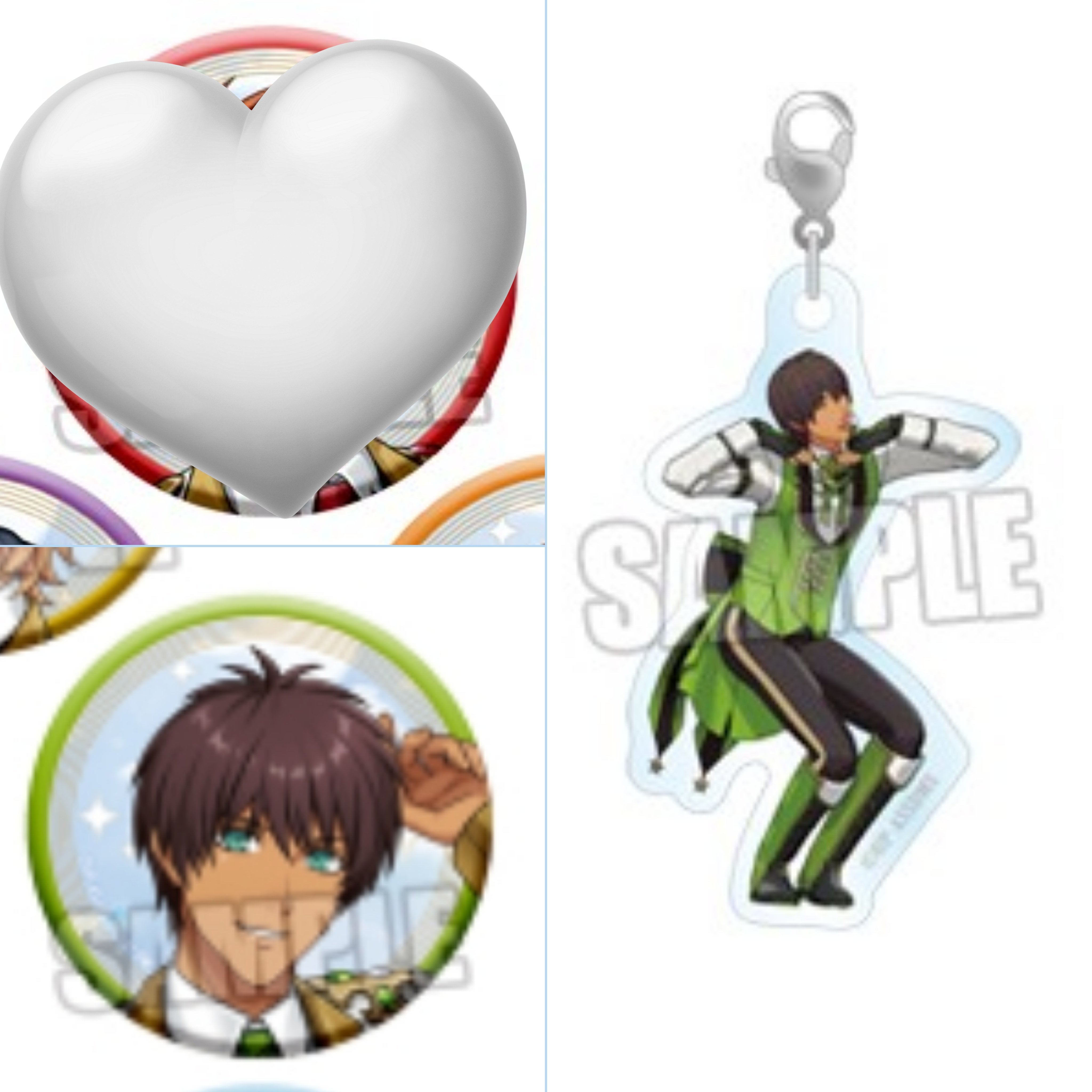 うたプリ Q-pot. コラボ SV チャーム セシル ITEM｜Q-pot.×うたの☆プリンスさまっ♪ Crown Creamy Land