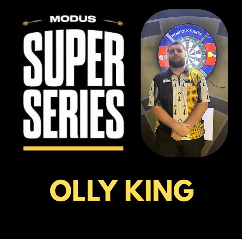 NDOCountyDarts's tweet photo. Good luck to Norfolks own Olly today as he appears back on the @MSSdarts stage! 
Tune in to @PlutoTV from 1pm to watch! 
Go smash it Olly, we’re all behind you 💪💛🖤 https://t.co/QK7zu9IIIN