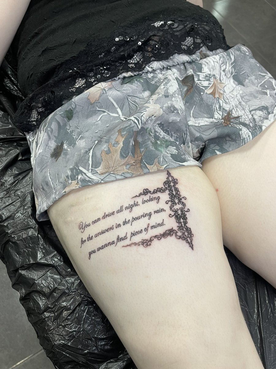 fragile_machine's tweet image. Me + recent tattoos I’ve made