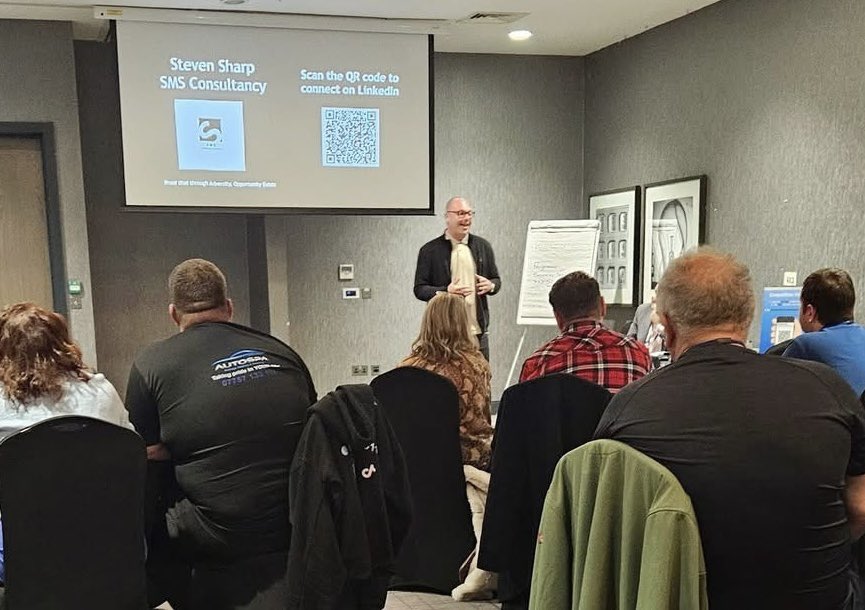 stevensharp90's tweet image. Honoured to have been guest speaker at the first ever Progressive Business Network Glasgow event

For me, through adversity came opportunity. Grateful for the feedback &amp;amp; glad my story of Crohn’s, resilience &amp;amp; leadership made a difference.

📩 Bookings: steven@smsconsultancy.info