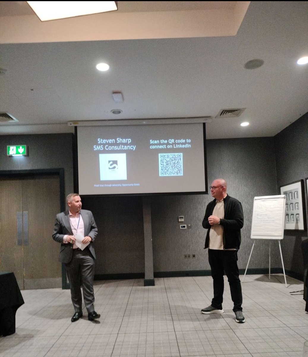 stevensharp90's tweet image. Honoured to have been guest speaker at the first ever Progressive Business Network Glasgow event

For me, through adversity came opportunity. Grateful for the feedback &amp;amp; glad my story of Crohn’s, resilience &amp;amp; leadership made a difference.

📩 Bookings: steven@smsconsultancy.info