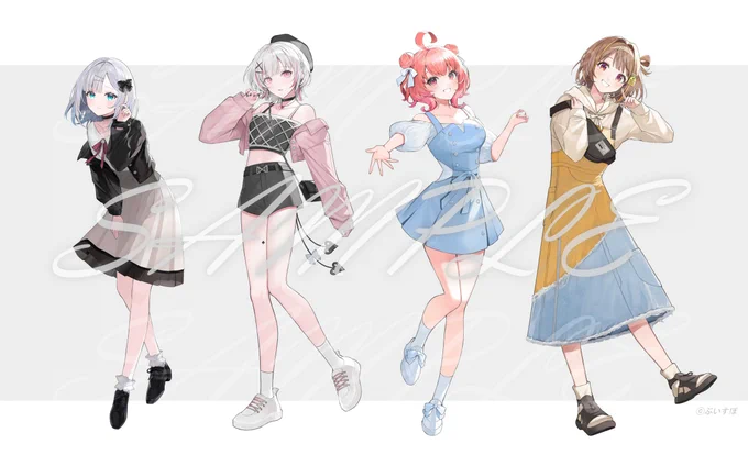 【お知らせ】 ぶいすぽっ!フレグランス第2弾にて、花芽すみれ様、一ノ瀬うるは様、空澄セナ様、八雲べに様、夢野あかり様、千燈ゆうひ様、蝶屋はなび様、甘結もか様のパッケージビジュアルを担当させていただきました 詳細はコチラ▼ よろしくお願いいたします